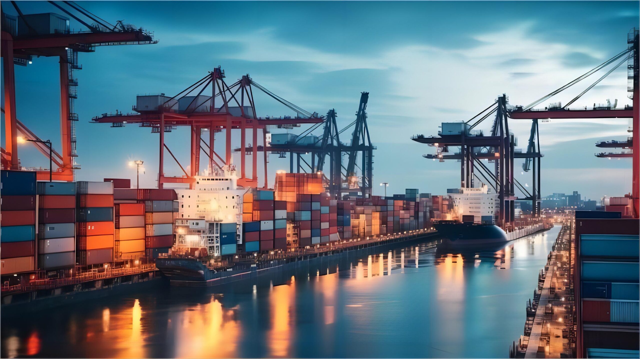 Logistics professional tracking a shipment to Riyadh