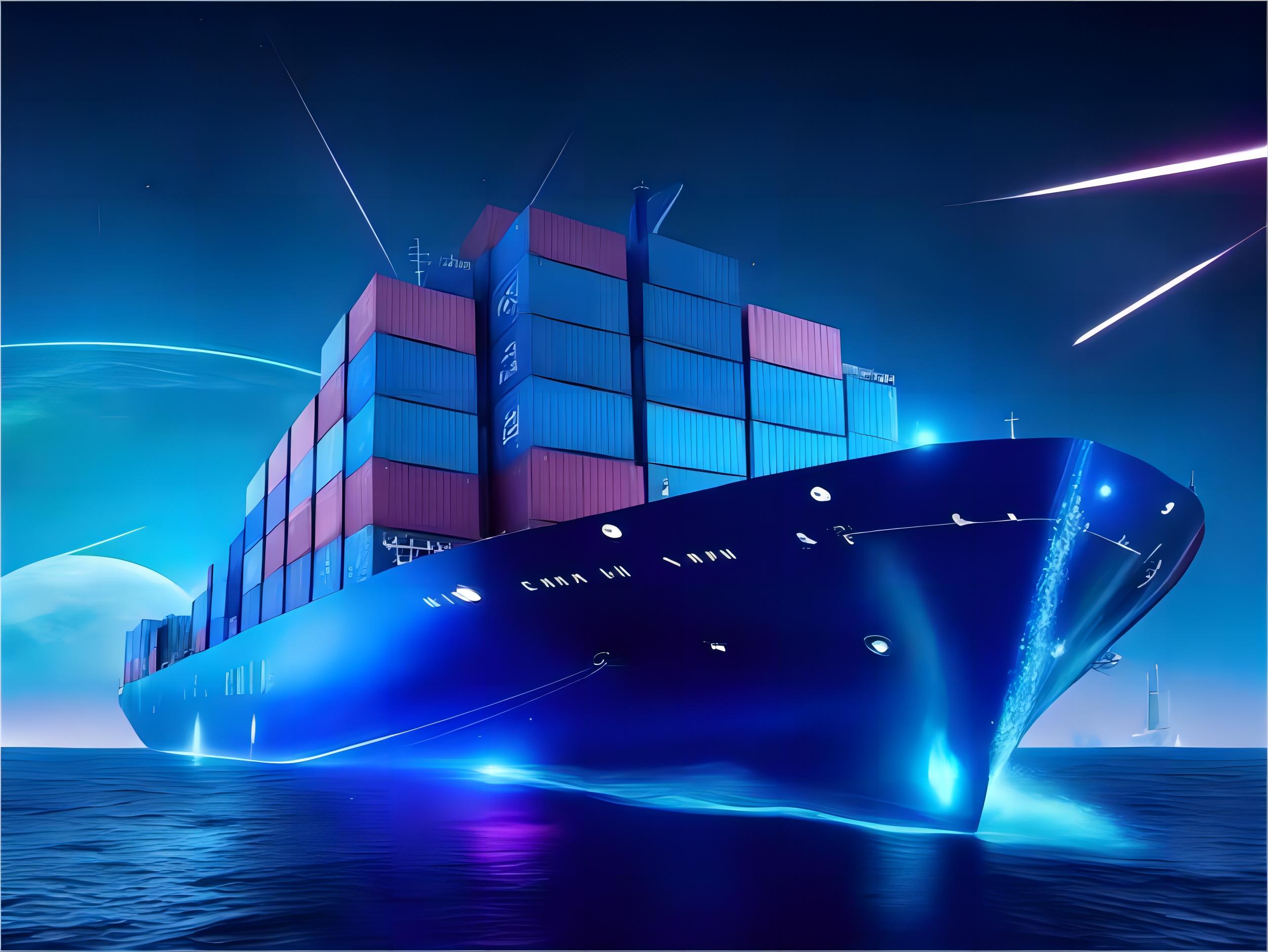 Logistics professional managing international shipping documentation