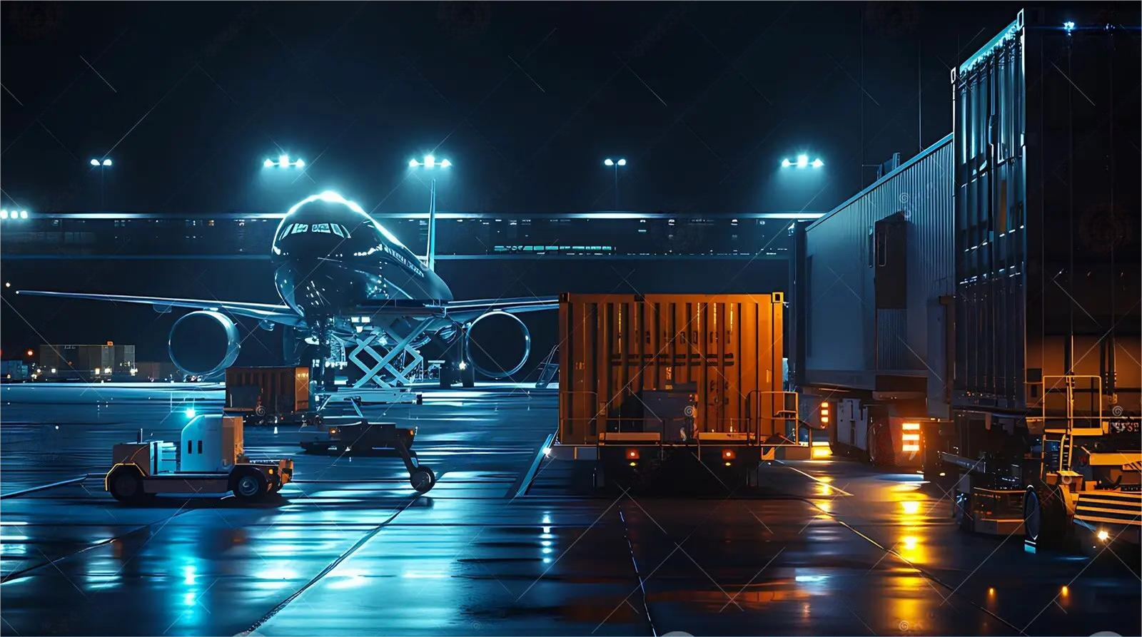 Amazon FBA warehouse receiving goods from China via sea freight