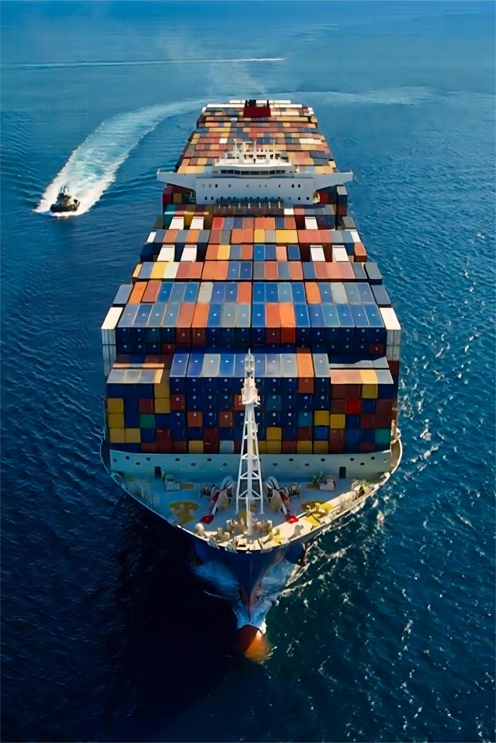 Air cargo plane loading goods for Germany