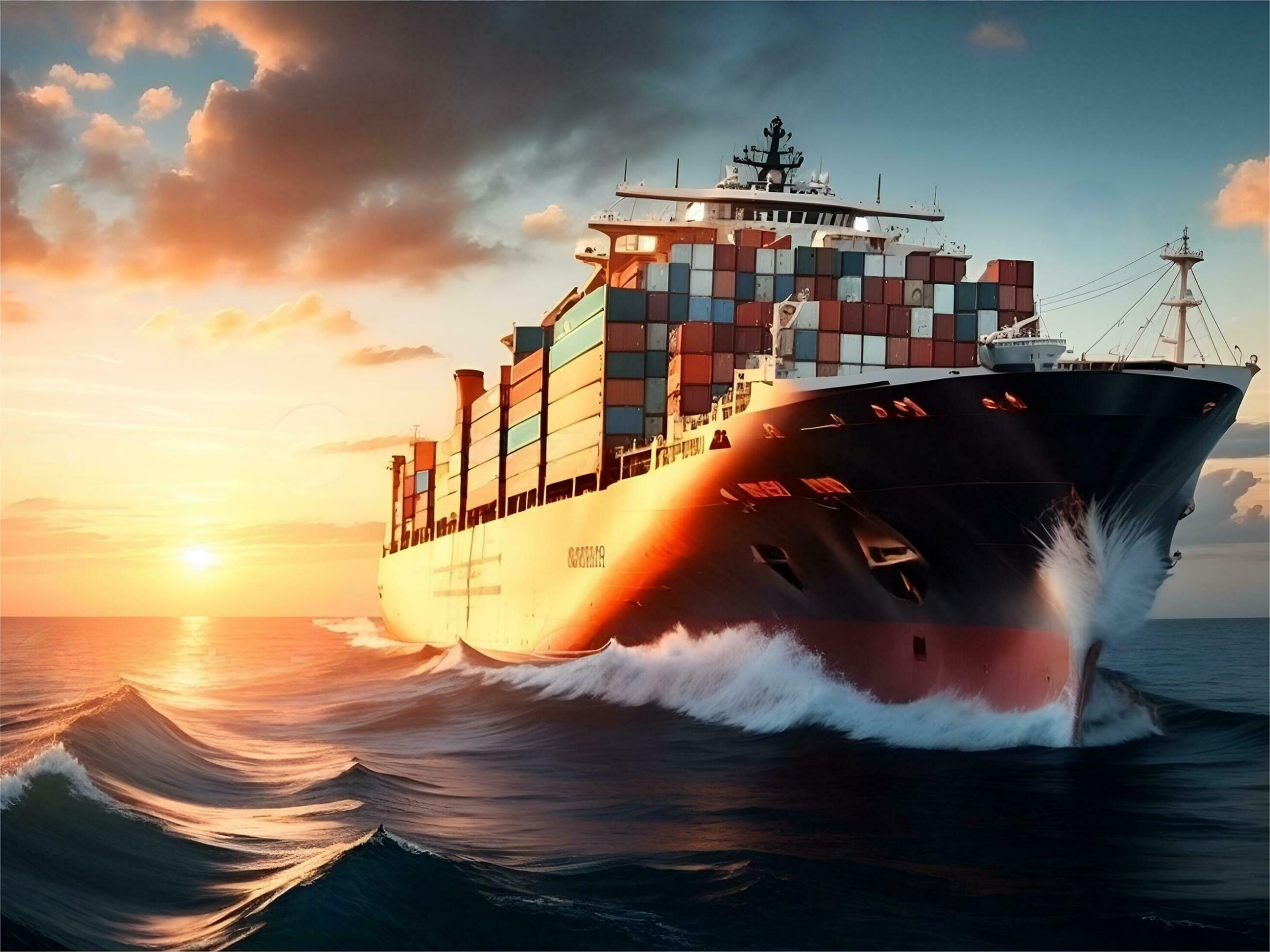 Comparison chart of sea vs rail freight options