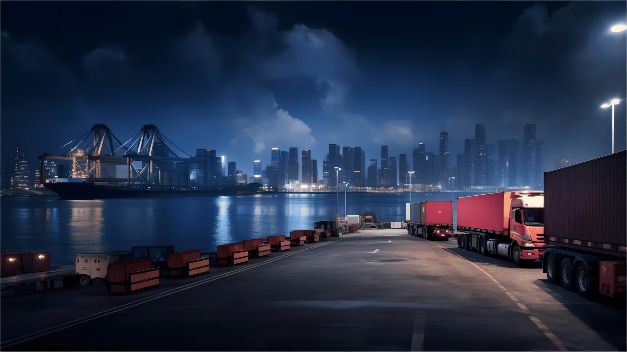 Comparison table of shipping costs from China to Denmark