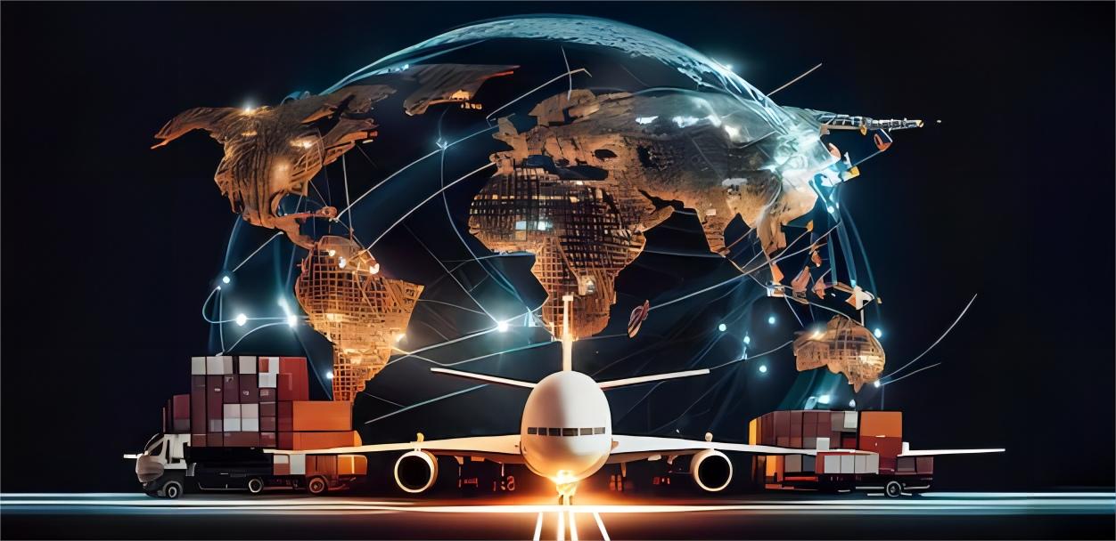 Logistics warehouse and delivery truck for Saudi Arabia imports